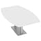 Skutchi Designs Boat Shaped 6 Person Conference Room Table, 46" W, 6 ft. L, 29" H, White HAR-BOT-46X72-DOU-XD09 - alternate 1
